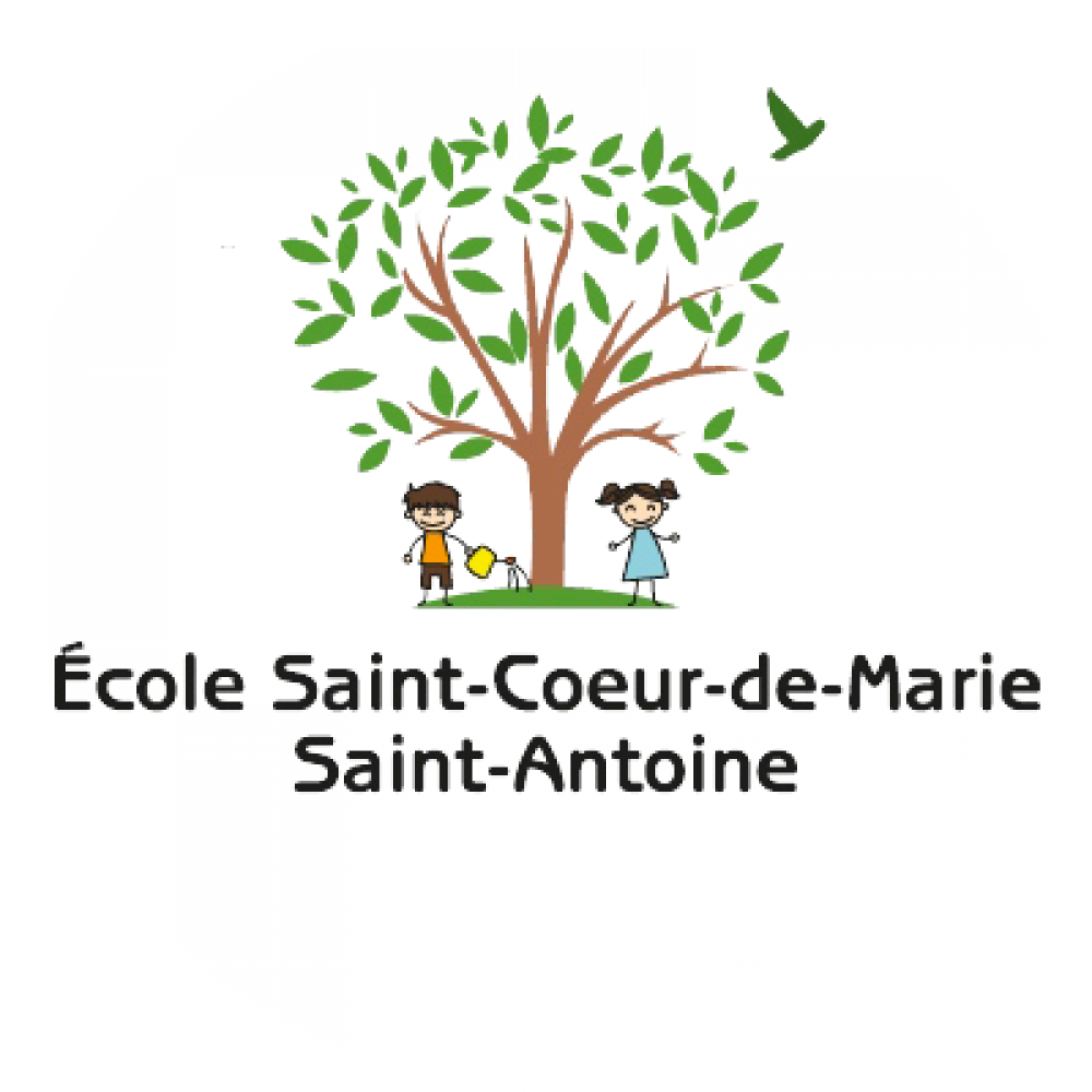 Logo - École_Saint-Coeur-de-Marie_Saint-Antoine - Cercle - Transparent